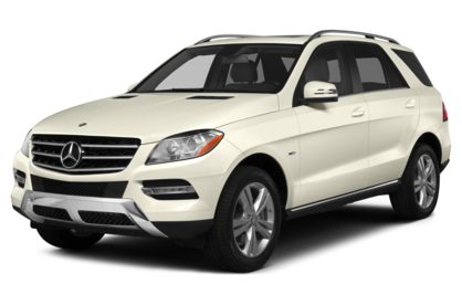 3/4 Front Glamour 2012 Mercedes-Benz ML350