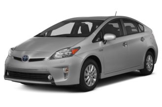 3/4 Front Glamour 2015 Toyota Prius Plug-in