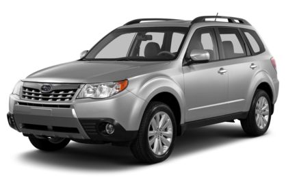 3/4 Front Glamour 2013 Subaru Forester