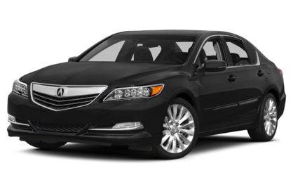 3/4 Front Glamour 2014 Acura RLX