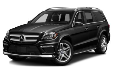 3/4 Front Glamour 2016 Mercedes-Benz GL550