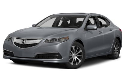 3/4 Front Glamour 2015 Acura TLX