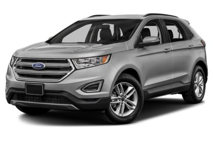 3/4 Front Glamour 2015 Ford Edge