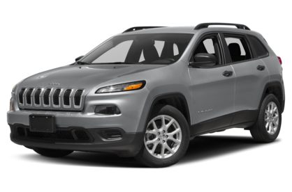3/4 Front Glamour 2014 Jeep Cherokee