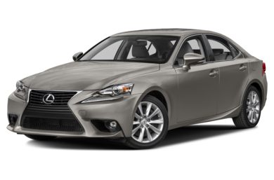 3/4 Front Glamour 2016 Lexus IS 200t