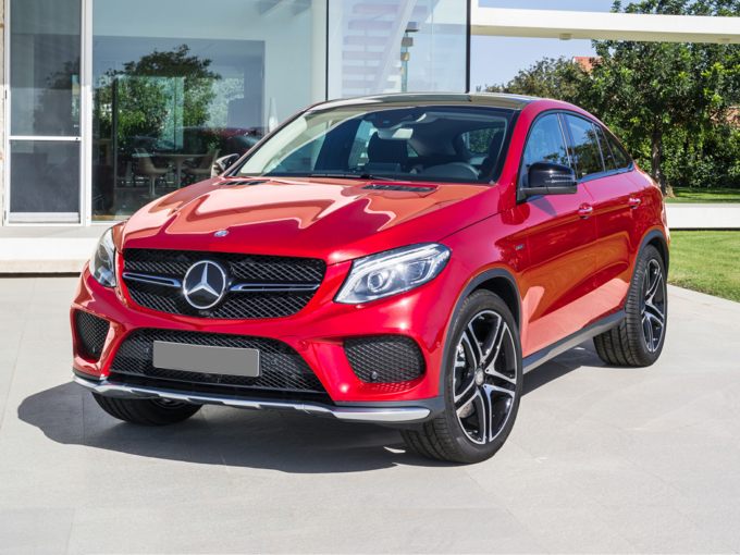 Mercedes-Benz GLE450 AMG Red