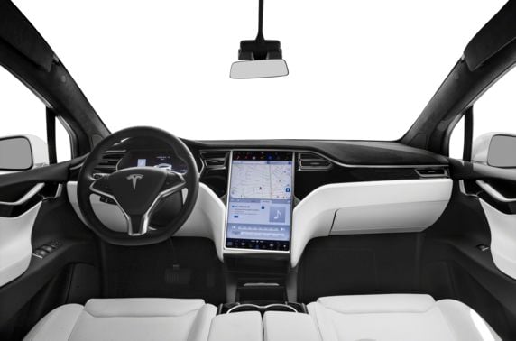 Tesla model x интерьер