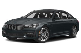 3/4 Front Glamour 2017 BMW 740e