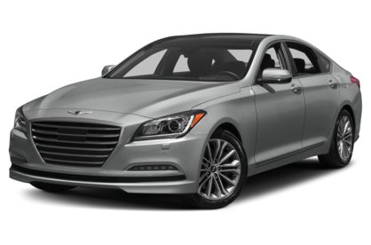 3/4 Front Glamour 2017 Genesis G80