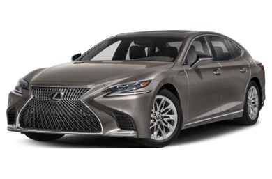 3/4 Front Glamour 2018 Lexus LS