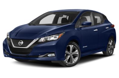 3/4 Front Glamour 2018 Nissan LEAF