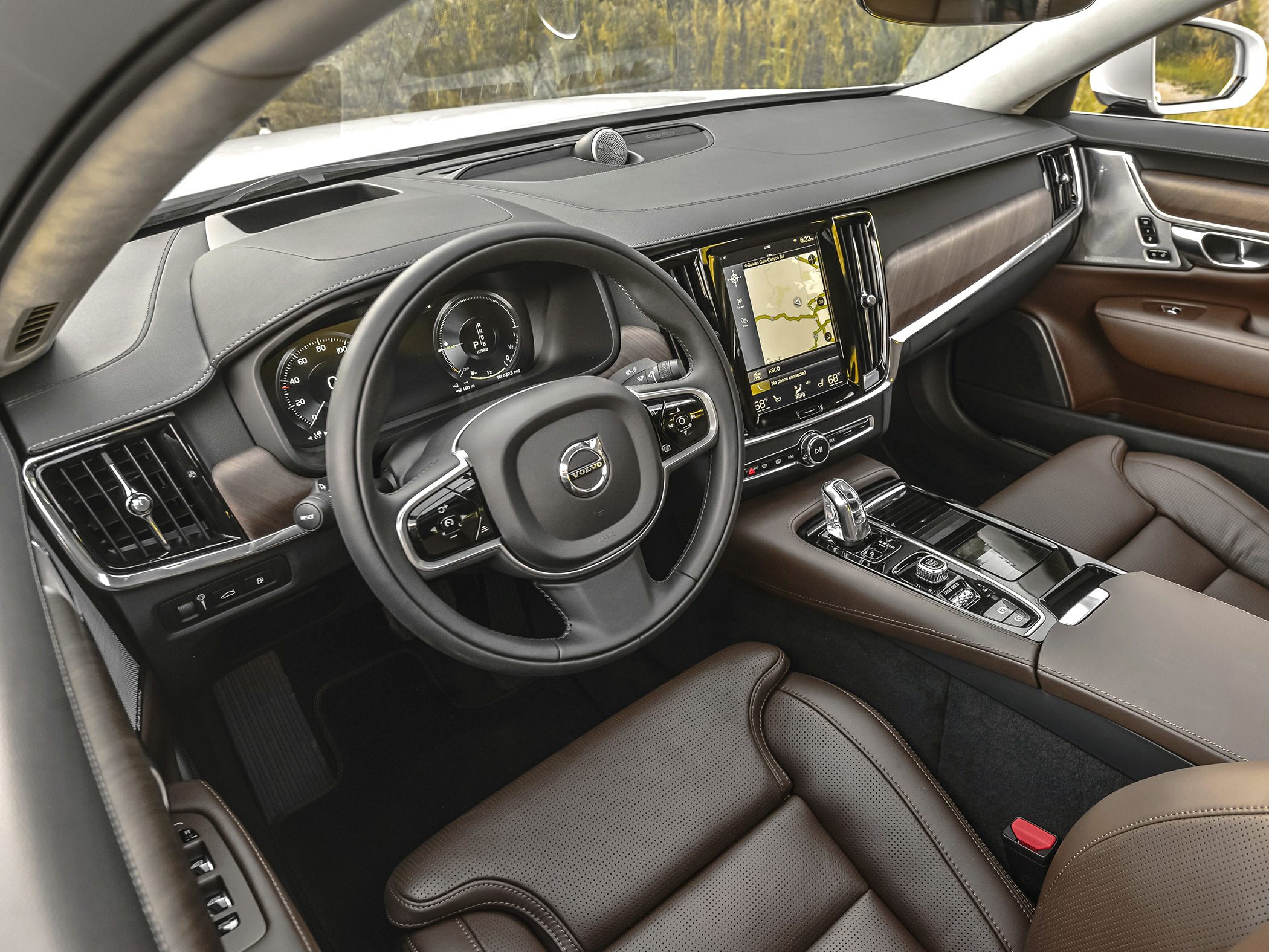 Volvo s90 2021 салон