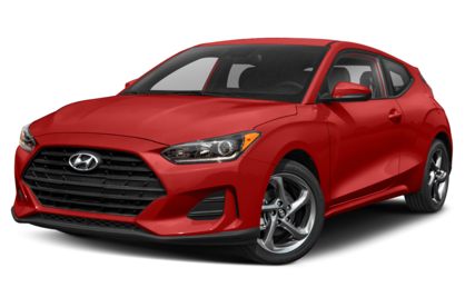 3/4 Front Glamour 2019 Hyundai Veloster
