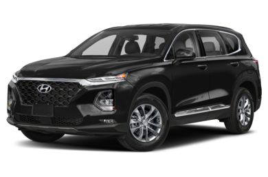 3/4 Front Glamour 2019 Hyundai Santa Fe