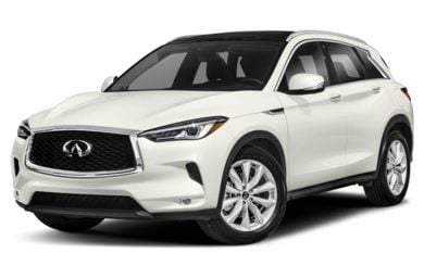 3 4 Front Glamour 2024 Infiniti Qx50