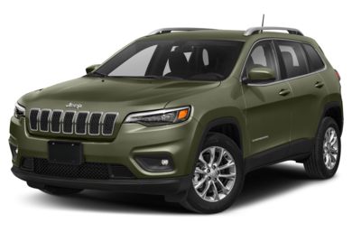 3/4 Front Glamour 2020 Jeep Cherokee