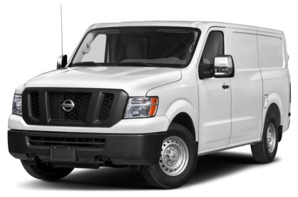 3/4 Front Glamour 2021 Nissan NV Cargo NV3500 HD