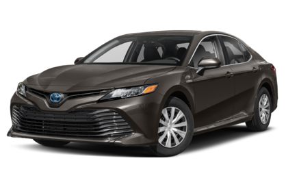 3/4 Front Glamour 2018 Toyota Camry Hybrid