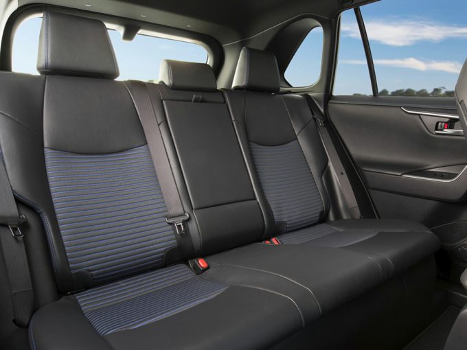 2021 Toyota Rav4 Hybrid S Reviews Vehicle Overview Carsdirect - Leather Seat Covers For 2020 Toyota Rav4