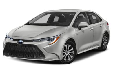 3/4 Front Glamour 2020 Toyota Corolla Hybrid