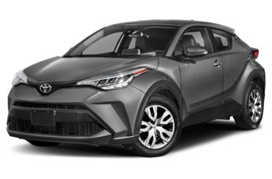 3/4 Front Glamour 2021 Toyota C-HR