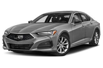 3/4 Front Glamour 2023 Acura TLX