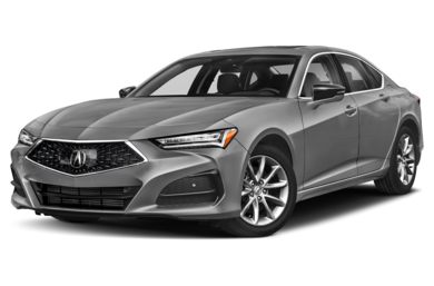 3/4 Front Glamour 2021 Acura TLX