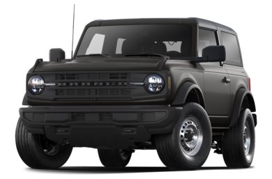 3/4 Front Glamour 2021 Ford Bronco