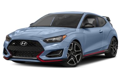3/4 Front Glamour 2022 Hyundai Veloster