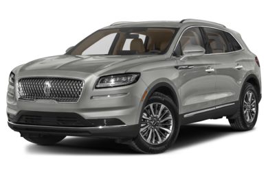 3/4 Front Glamour 2021 Lincoln Nautilus