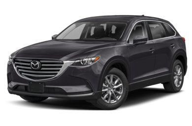 3/4 Front Glamour 2021 Mazda CX-9