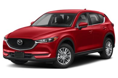 3/4 Front Glamour 2021 Mazda CX-5