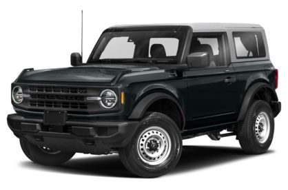 3/4 Front Glamour 2021 Ford Bronco