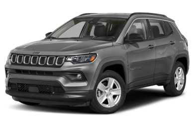 3/4 Front Glamour 2022 Jeep Compass