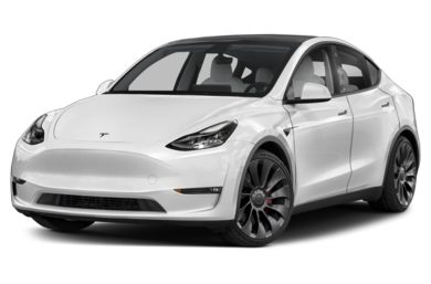 3/4 Front Glamour 2021 Tesla Model Y
