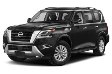 3/4 Front Glamour 2024 Nissan Armada