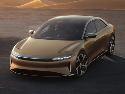 Tesla competitor Lucid Air luxury EV gets wireless Apple CarPlay