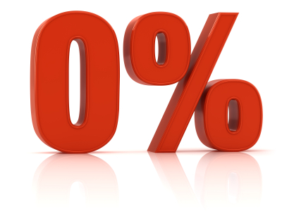0% auto loan symbol