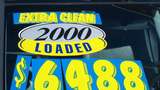 Used Car For Sale At Dealership 