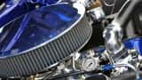 Muscle Car Engine and Air Filter 