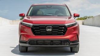 2023 Honda CR-V gas front in red