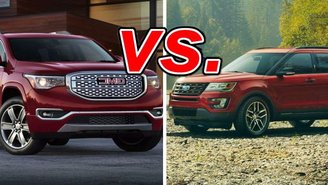 GMC Acadia vs. Ford Explorer - CarsDirect