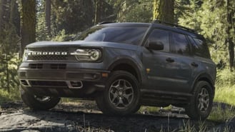 2022 Ford Bronco Sport in woods