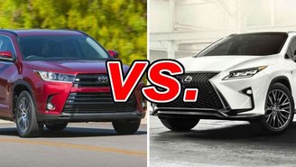 Lexus rx 350 vs highlander Lexus rx 350 vs highlander