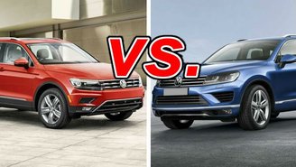 Touareg vs tiguan