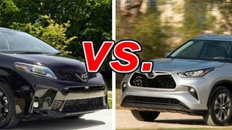 Toyota Sienna vs. Toyota Highlander - CarsDirect