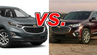 Chevrolet Equinox vs. Chevrolet Traverse - CarsDirect