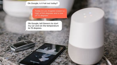 using google home remotely