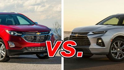 2019 chevy blazer size comparison