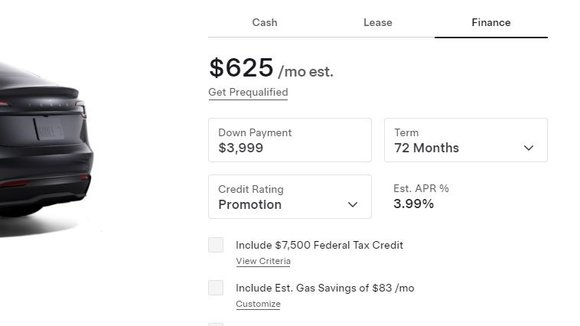 Tesla Pulls Plug On Model 3 0 Financing Deal CarsDirect